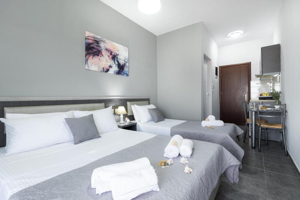 Caretta Blue Apartments Polychrono Ngoại thất bức ảnh
