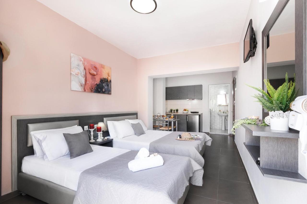 Caretta Blue Apartments Polychrono Ngoại thất bức ảnh